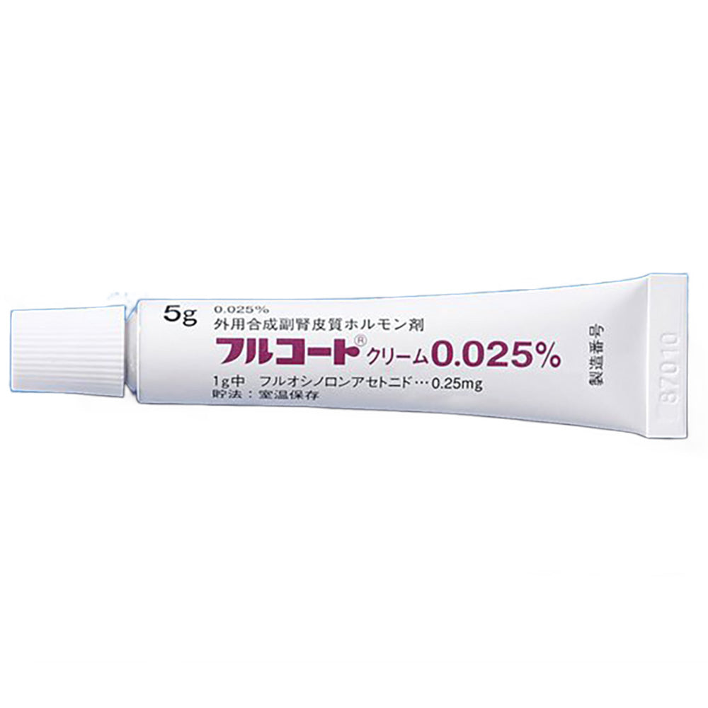 FLUCORT Cream 0.025% [Brand Name] 