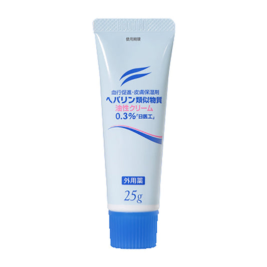HEPARINOID Oil-Based Cream 0.3% "Nichiiko" [Generic HIRUDOID]