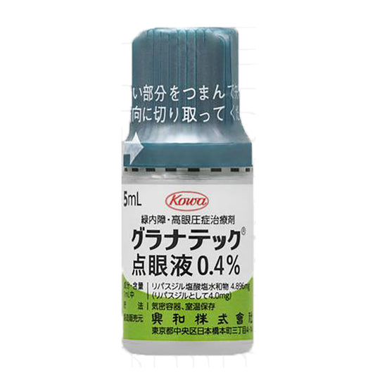 GLANATEC ophthalmic solution 0.4% [Brand Name] 
