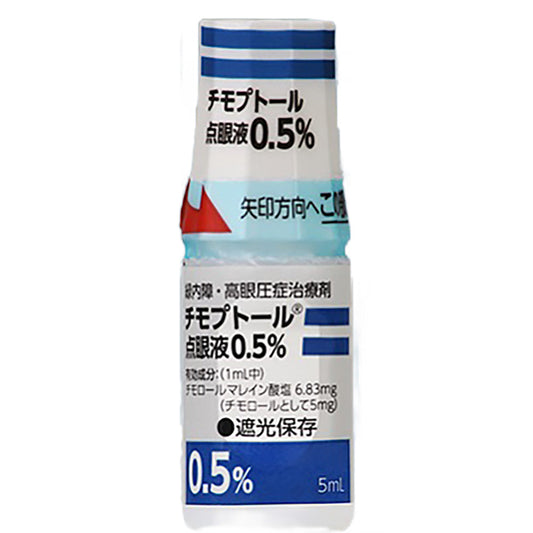 TIMOPTOL OPHTHALMIC SOLUTION 0.5% [Brand Name] 