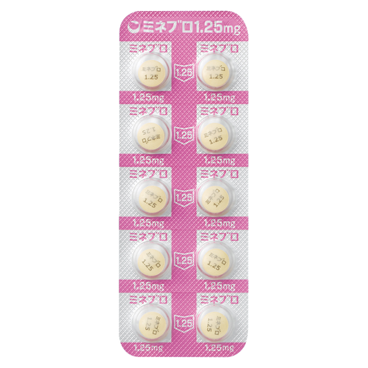 MINNEBRO TABLETS 1.25mg [Brand Name]
