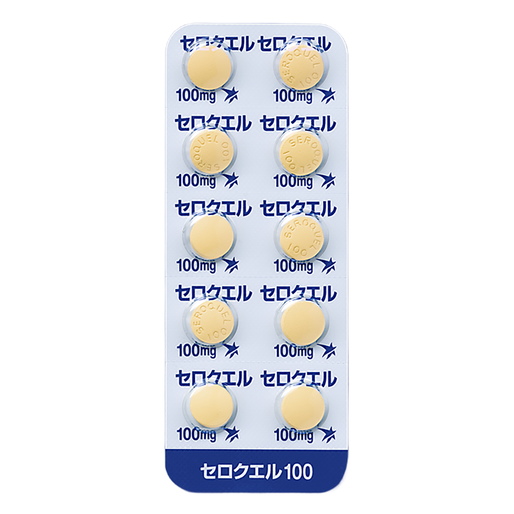 SEROQUEL Tablets 25mg / 100mg / 200mg [Brand Name] 100mg