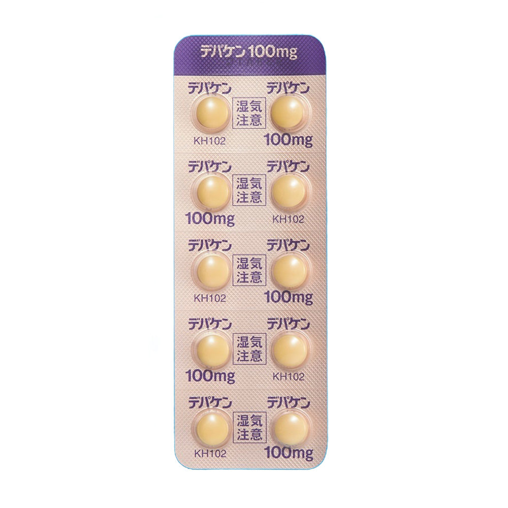 DEPAKENE Tablets 100mg / 200mg [Brand Name] 100mg