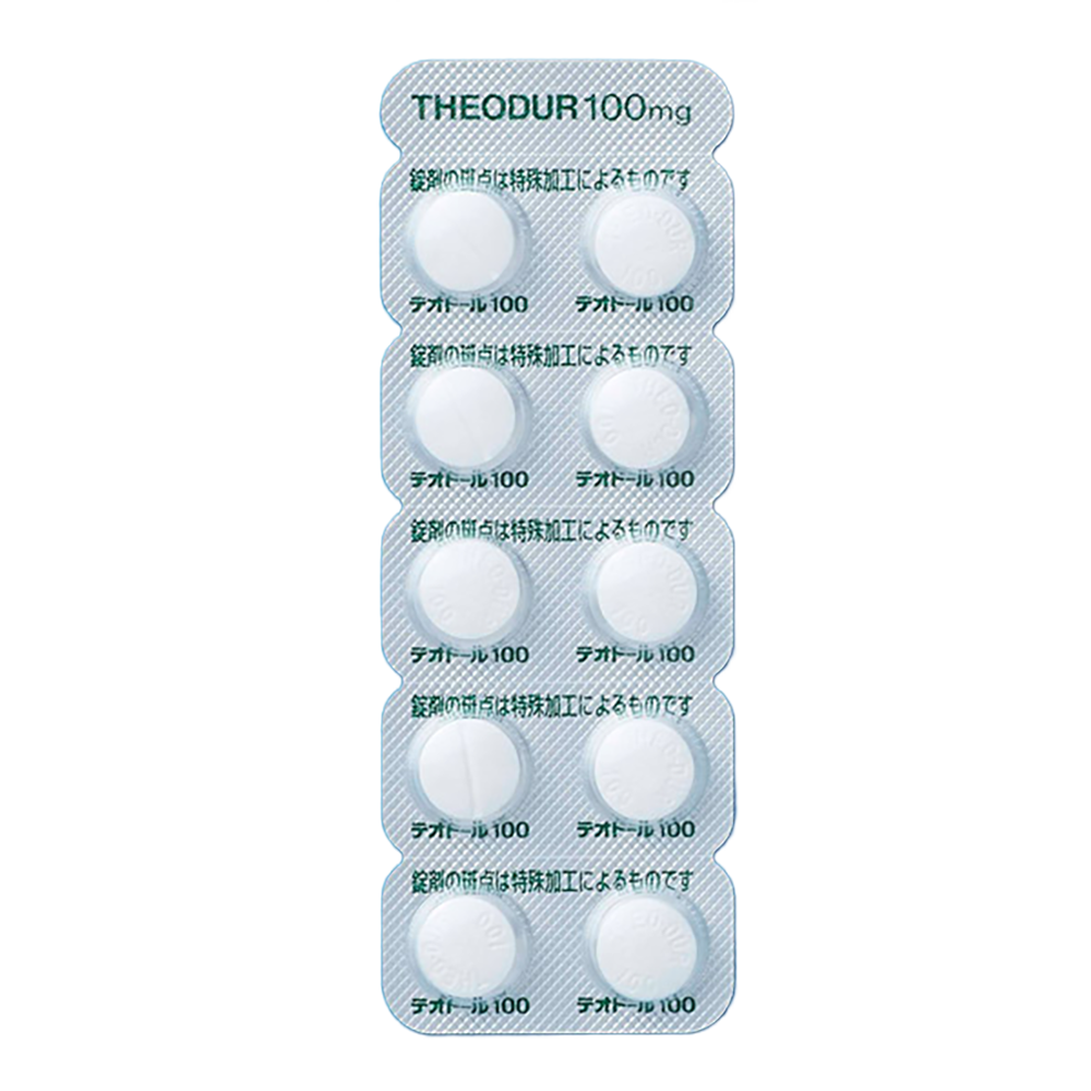 THEODUR Tablets 50mg / 100mg [Brand Name] 100mg