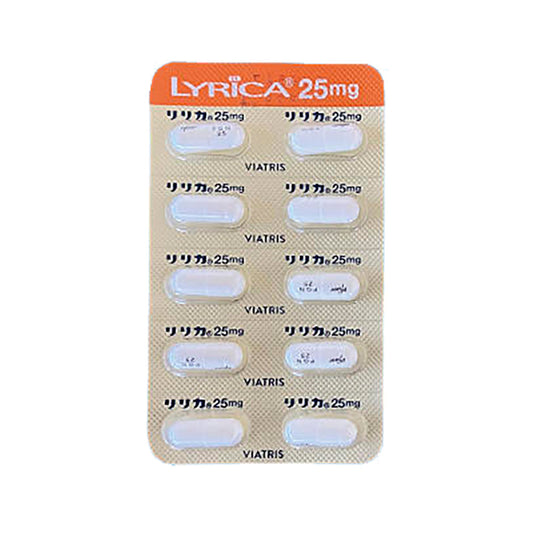 LYRICA Capsules 25mg [Brand Name] 