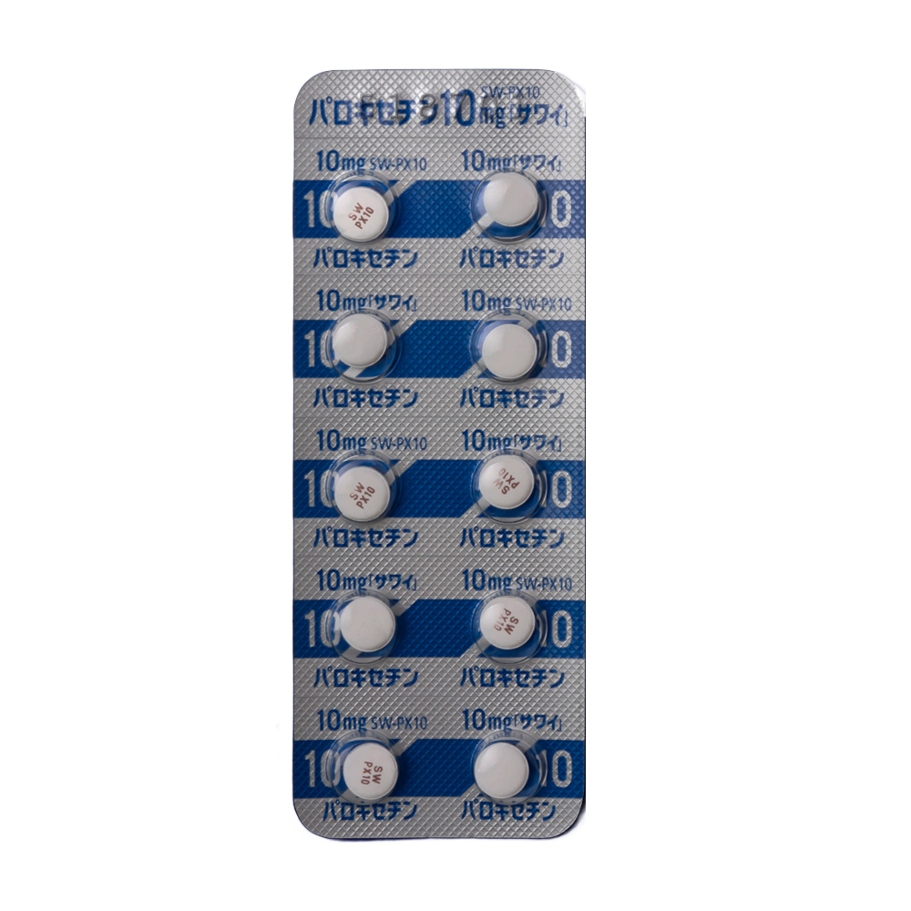 PAROXETINE Tablets 5mg / 10mg / 20mg "SAWAI" [Generic PAXIL] 10mg