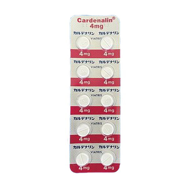 CARDENALIN Tablets 4mg [Brand Name] – ZEN PHARMACY JAPAN