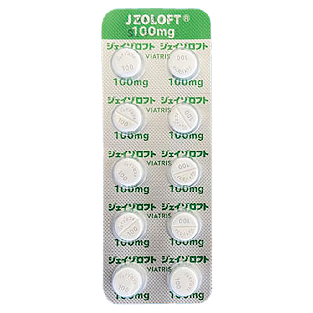 JZOLOFT Tablets 25mg / 50mg / 100mg [Brand Name] 100mg