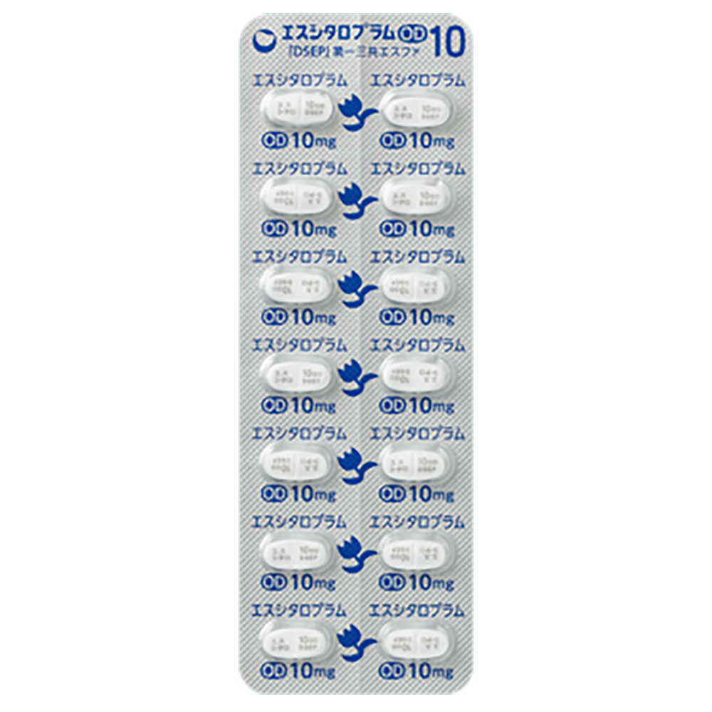 ESCITALOPRAM OD Tablets 10mg "DSEP" [Generic LEXAPRO]