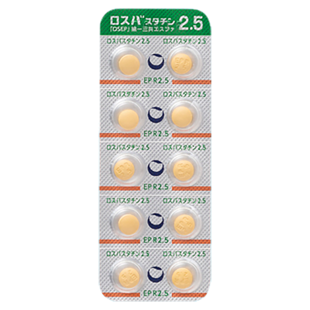 ROSUVASTATIN Tablets 2.5mg"DSEP" [Generic CRESTOR]