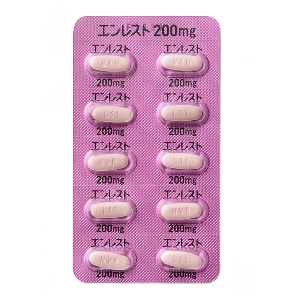 ENTRESTO Tablets 50mg / 100mg / 200mg [Brand Name] 200mg