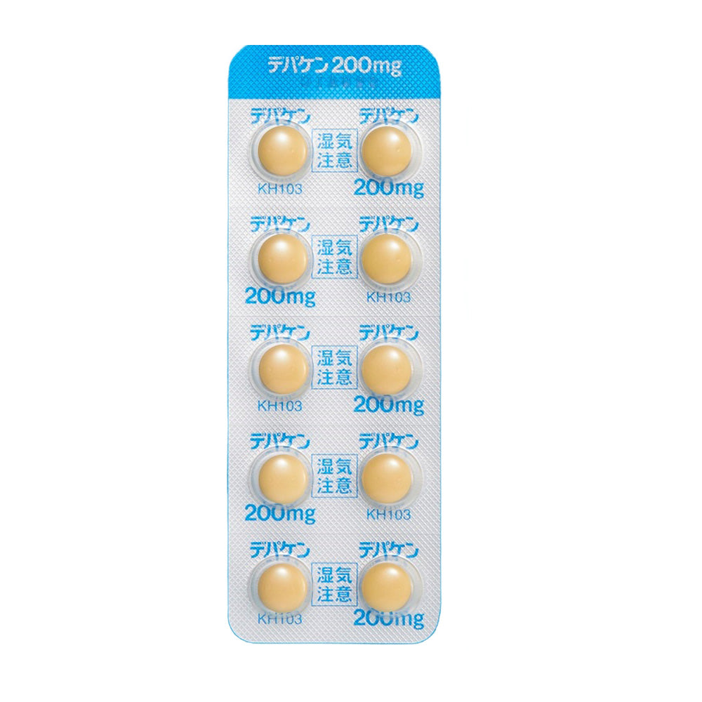 DEPAKENE Tablets 100mg / 200mg [Brand Name] 200mg