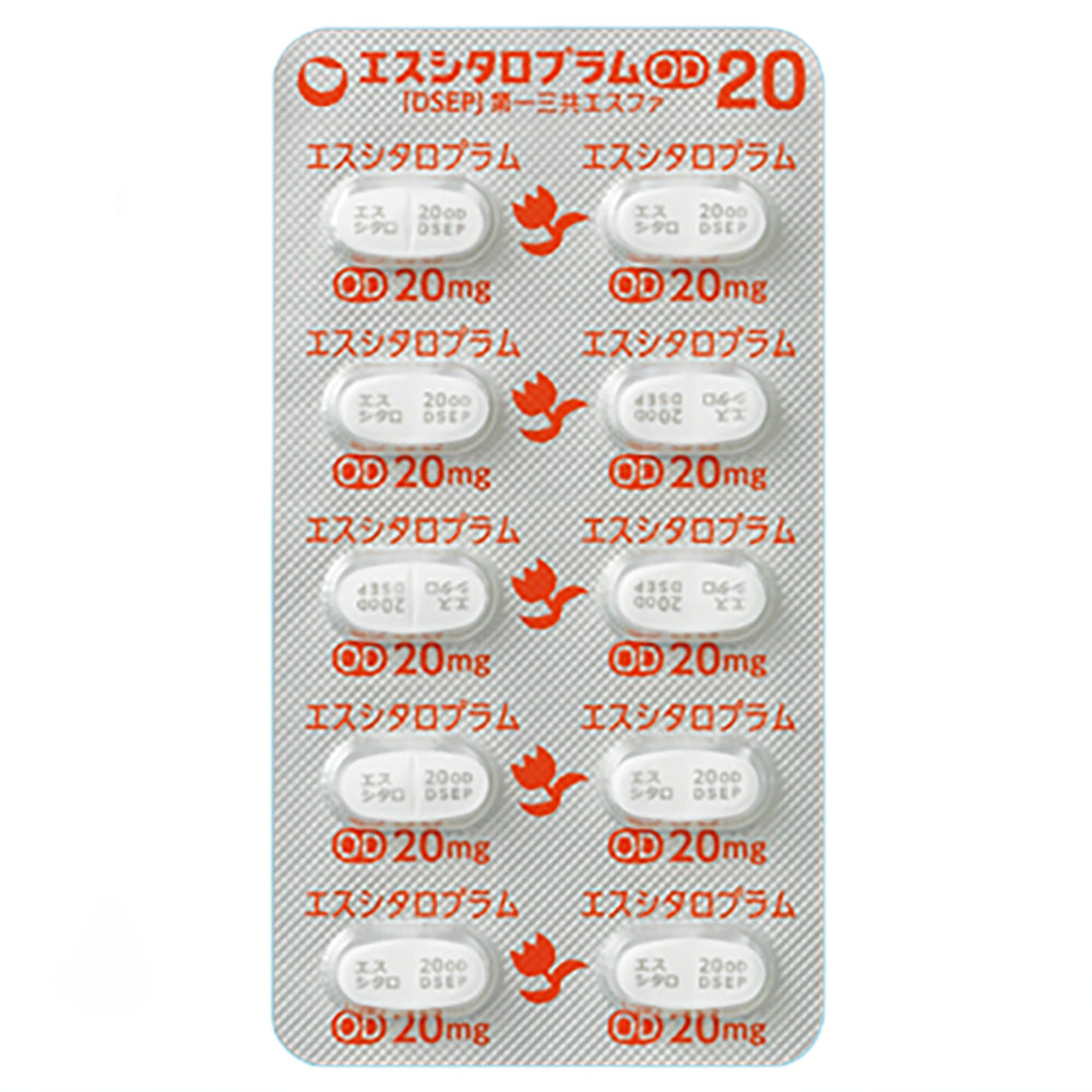 ESCITALOPRAM OD Tablets 10mg / 20mg "DSEP" [Generic LEXAPRO] 20mg