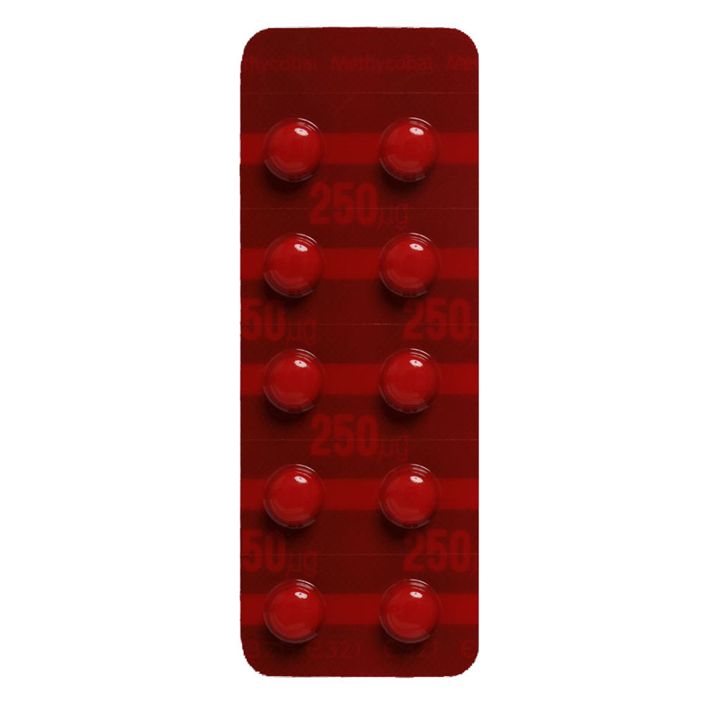 METHYCOBAL Tablets 250mcg / 500mcg [Generic VITAMIN B12] 250mcg