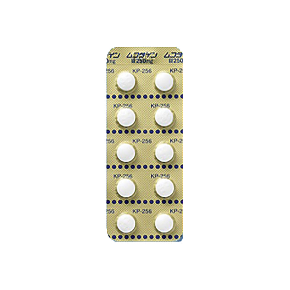 MUCODYNE Tablets 250mg / 500mg [Brand Name] 250mg