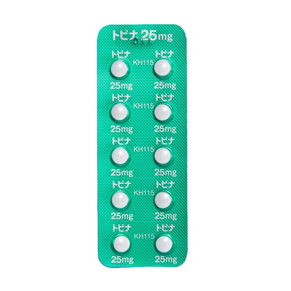 TOPINA Tablets 25mg / 50mg [Brand Name] 25mg