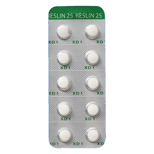 RESLIN Tablets 25 [Brand Name]