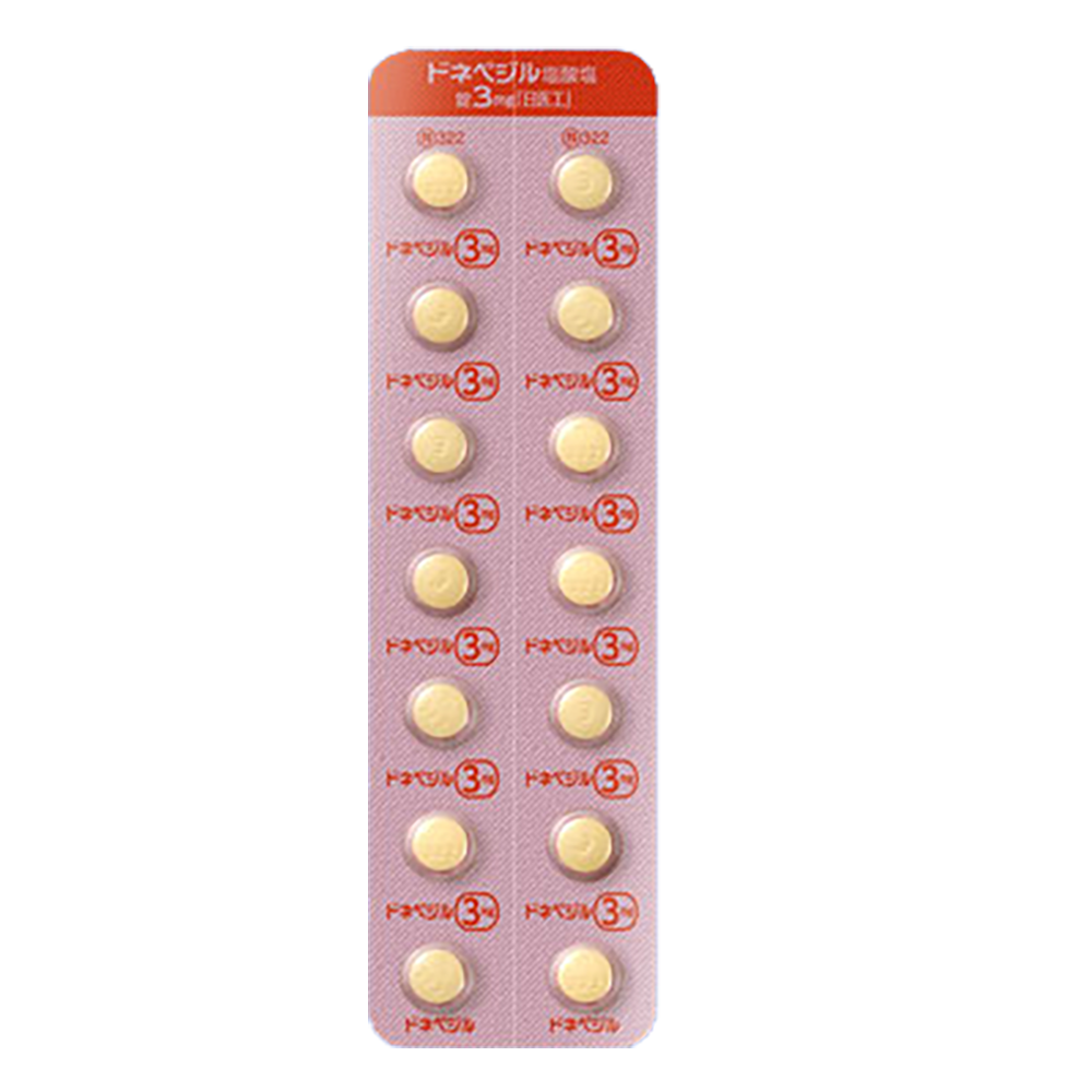 DONEPEZIL HYDROCHLORIDE Tablets 3mg "Nichiiko" [Generic ARICEPT]