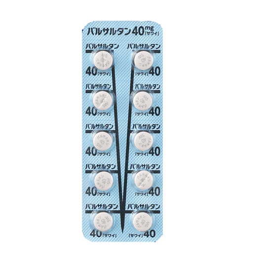 VALSARTAN Tablets 40mg "SAWAI"[Generic DIOVAN]