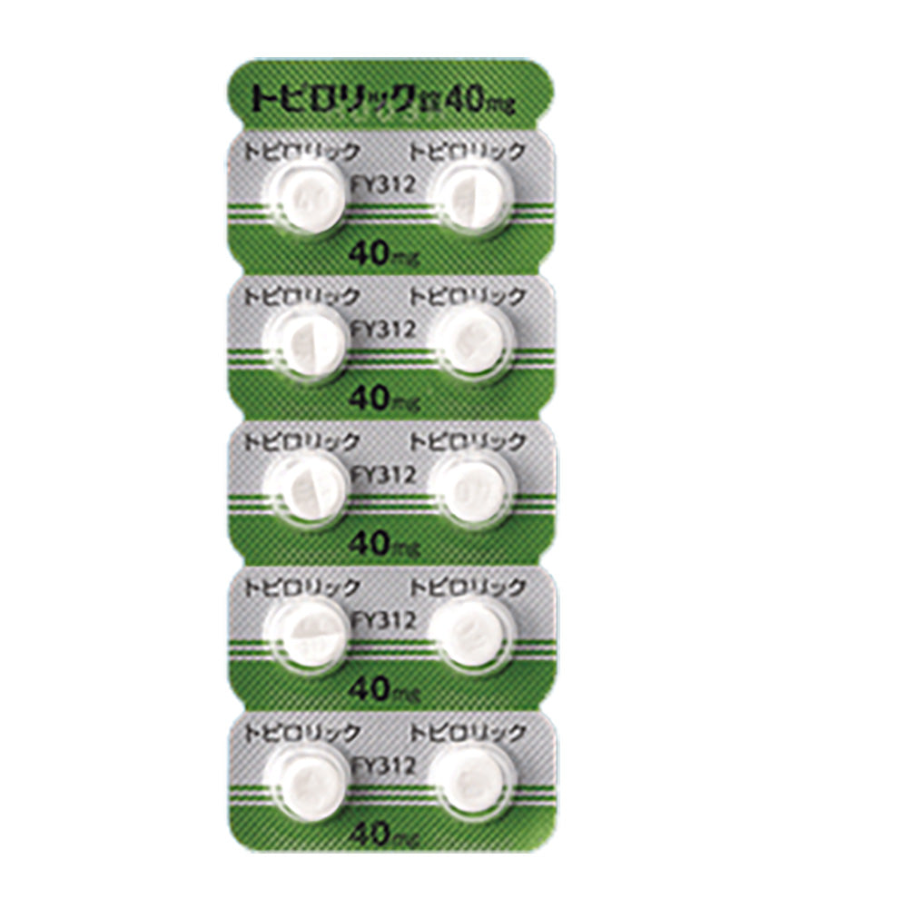 TOPILORIC Tablets 20mg / 40mg / 60mg [Brand Name] 40mg