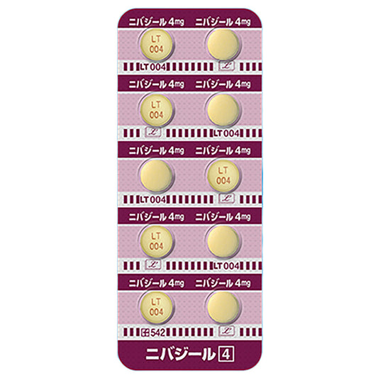 NIVADIL Tablets 4mg [Brand Name]
