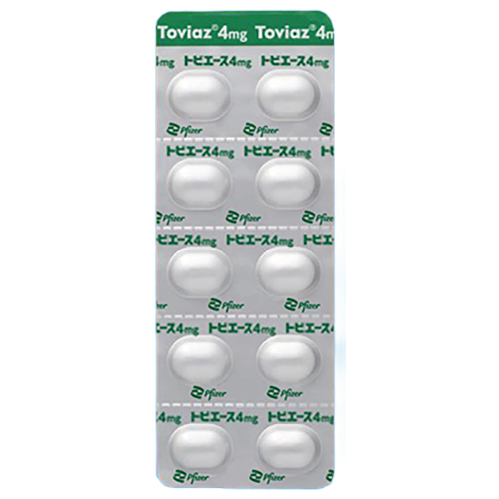 TOVIAZ tablets 4mg / 8mg [Brand Name] 4mg
