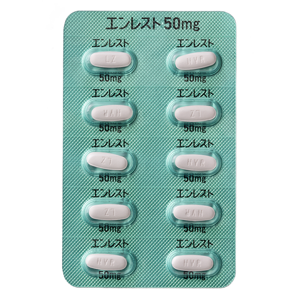 ENTRESTO Tablets 50mg / 100mg / 200mg [Brand Name] 50mg
