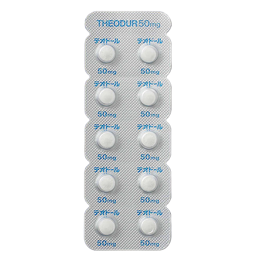 THEODUR Tablets 50 mg [Brand Name]