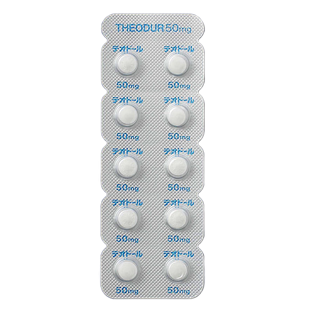 THEODUR Tablets 50mg / 100mg [Brand Name] 50mg