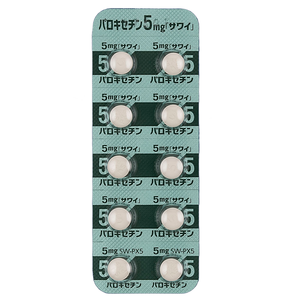 PAROXETINE Tablets 5mg / 10mg / 20mg "SAWAI" [Generic PAXIL] 5mg