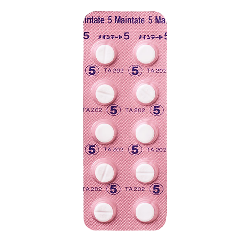 MAINTATE Tablets 0.625mg / 2.5mg / 5mg [Brand Name] 5mg
