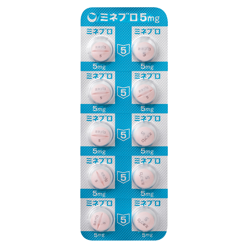 MINNEBRO TABLETS 1.25mg / 2.5mg / 5mg [Brand Name] 5mg