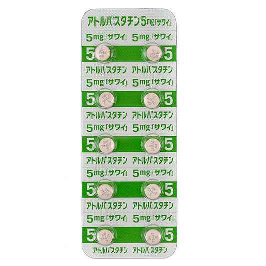 ATORVASTATIN Tablets 5mg "SAWAI"[Generic LIPITOR]