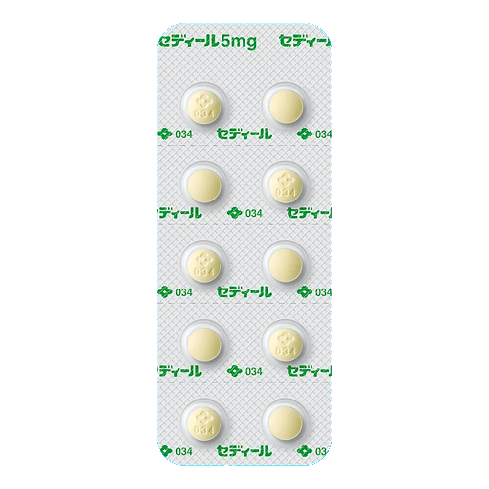 SEDIEL Tablets 5mg / 10mg [Brand Name] 5mg