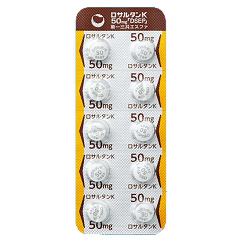 LOSARTAN POTASSIUM TABLETS 50mg "DSEP" [Generic NU-LOTAN]
