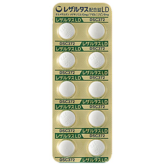 REZALTAS COMBINATION TABLETS LD [Brand Name]