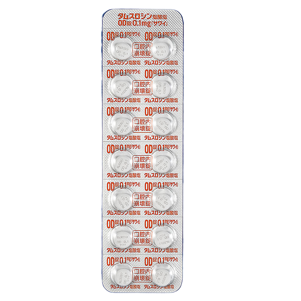 TAMSULOSIN HYDROCHLORIDE OD Tablets 0.1mg "SAWAI" [Generic HARNAL]
