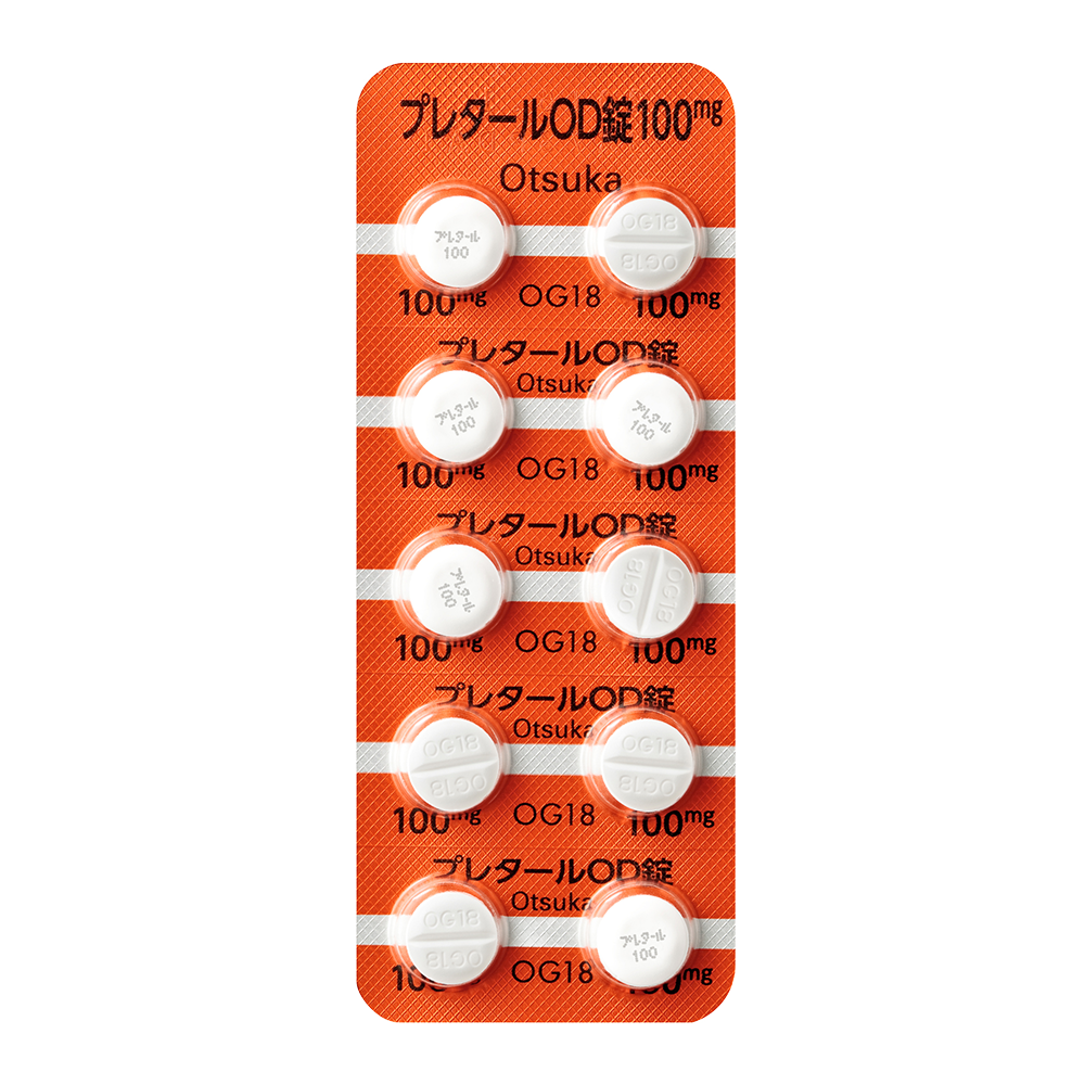PLETAAL OD tablets 50mg / 100mg [Brand Name] 100mg