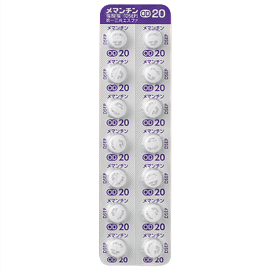 MEMANTINE HYDROCHLORIDE OD Tablets 20mg "DSEP"[Generic MEMARY]