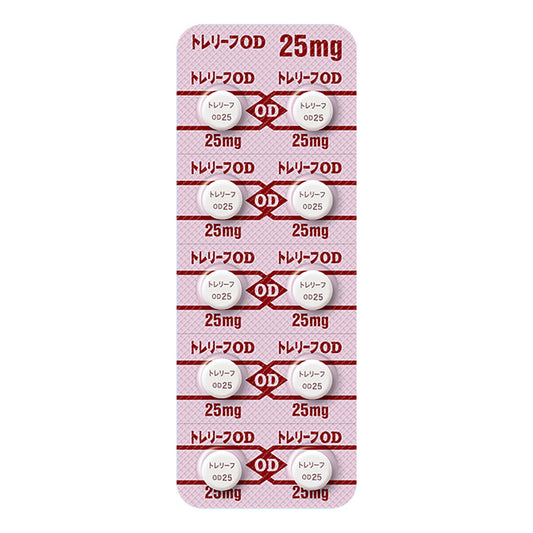TRERIEF OD Tablets 25mg [Brand Name]