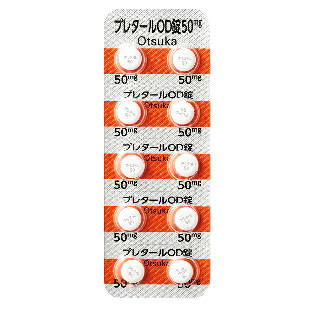 PLETAAL OD tablets 50mg / 100mg [Brand Name] 50mg