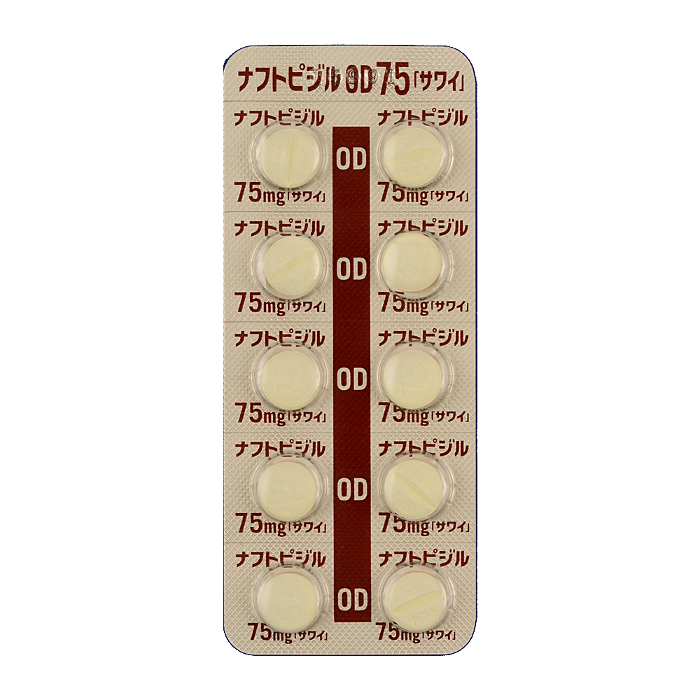 NAFTOPIDIL OD Tablets 50mg / 75mg "SAWAI" [Generic FLIVAS] 75mg
