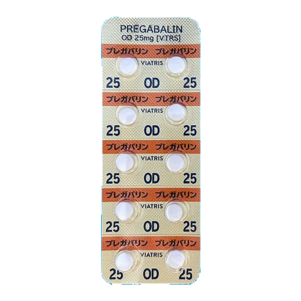 PREGABALIN OD Tablets 25mg / 75mg "VTRS" [Generic LYRICA] 25mg