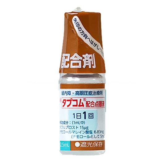 TAPCOM combination ophthalmic solution [Brand Name]